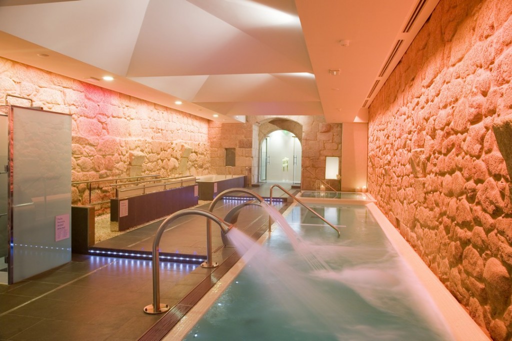 Interior spa Monasterio de Santo Estevo Parador Ourense Ribeira Sacra