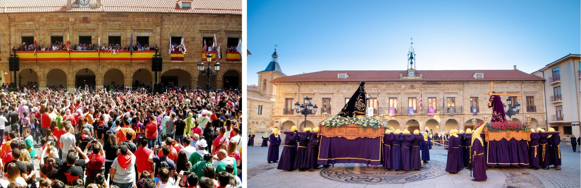 Fiestas de la Veguilla y semana santa benavente