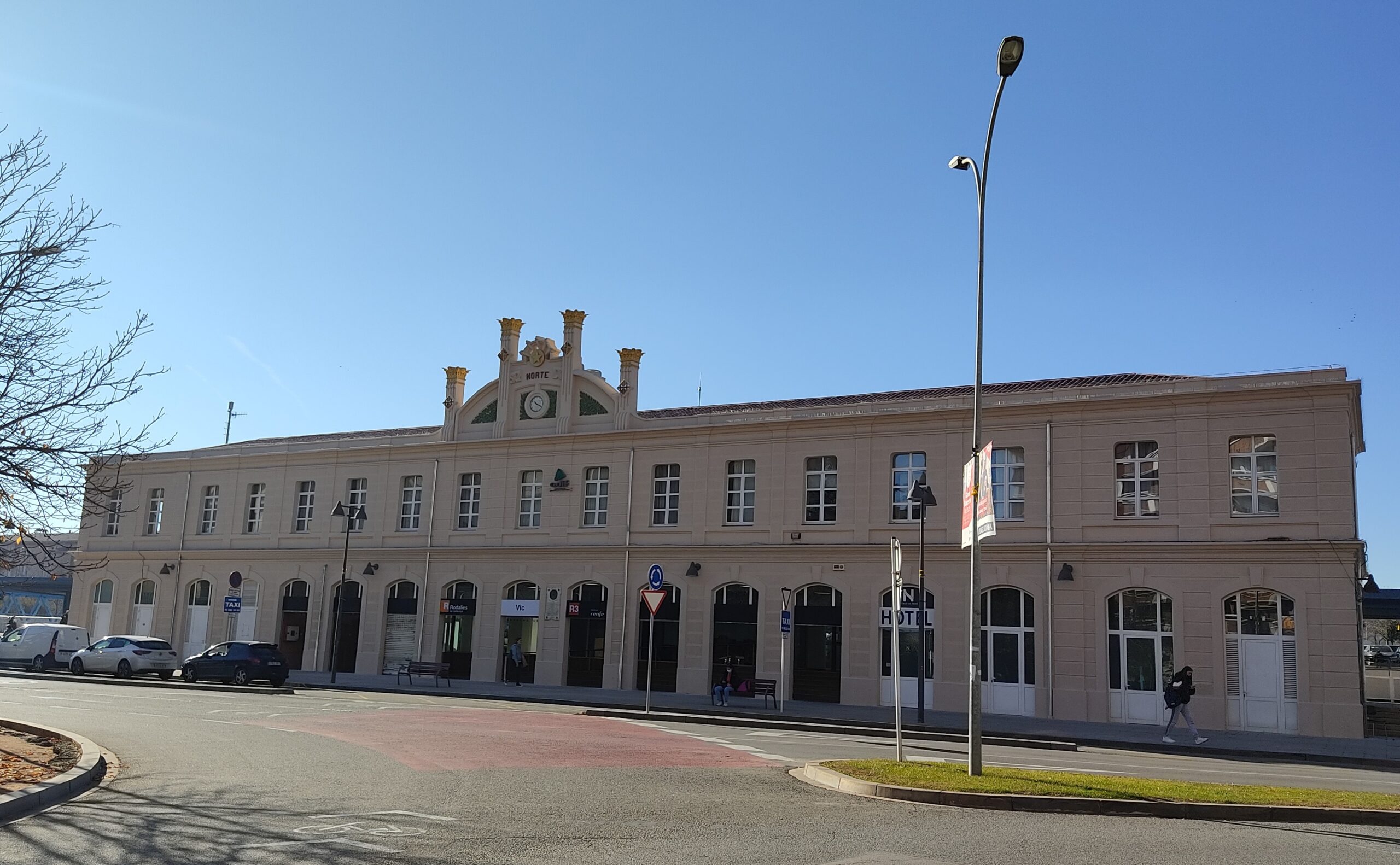 estacion de tren de Vic