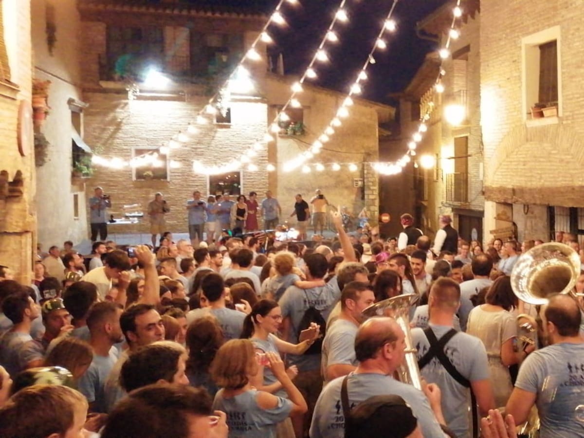 fiestas en alquezar