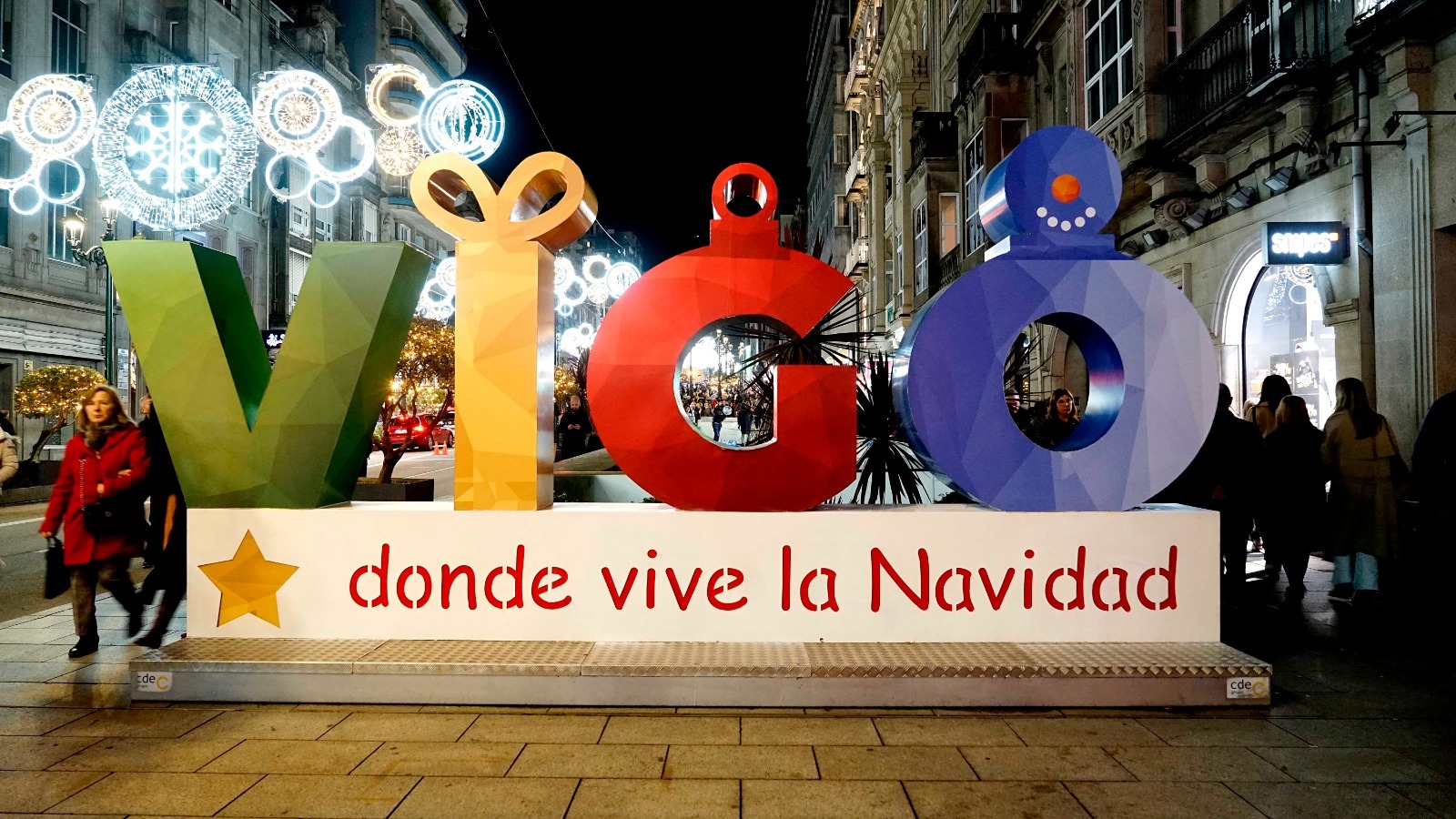 Vigo en Navidad