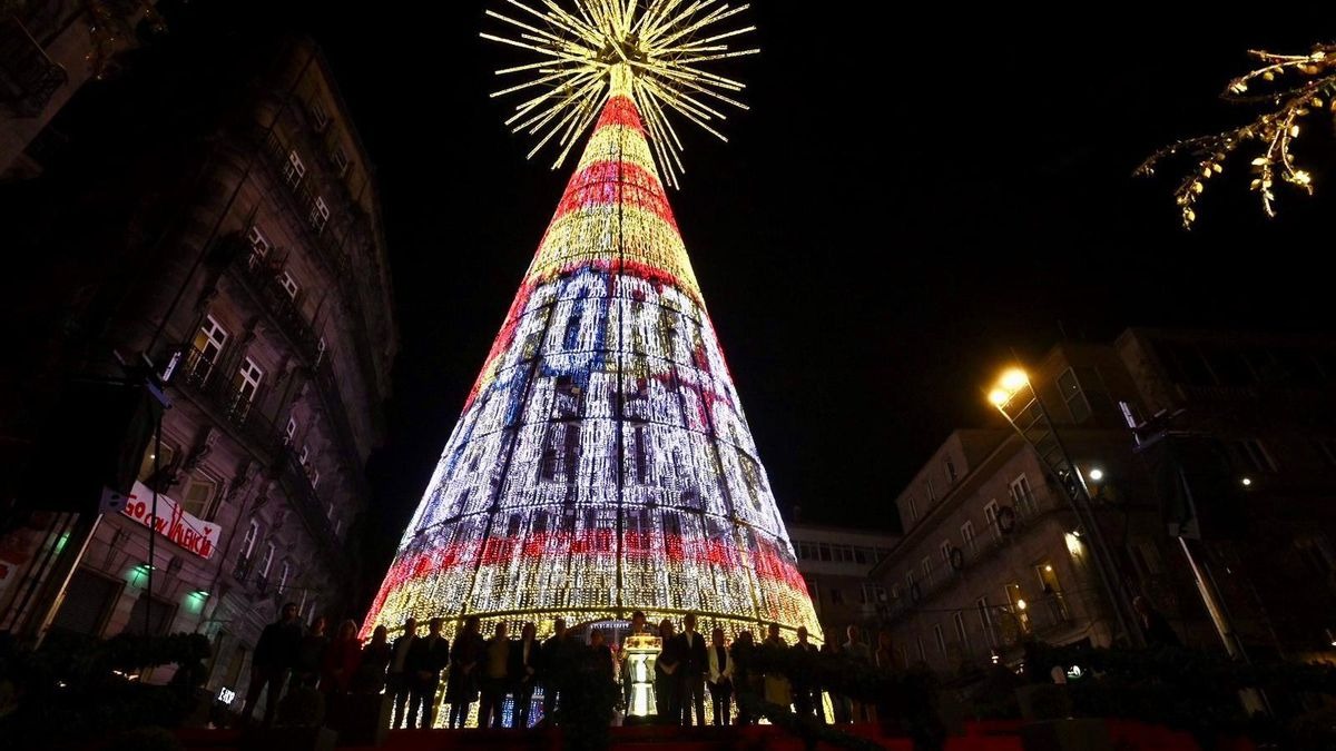 Vigo en Navidad