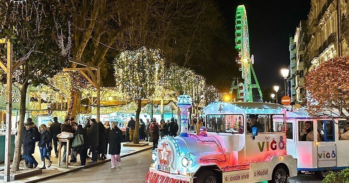 Vigo en Navidad