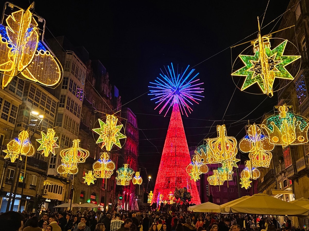 Vigo en Navidad