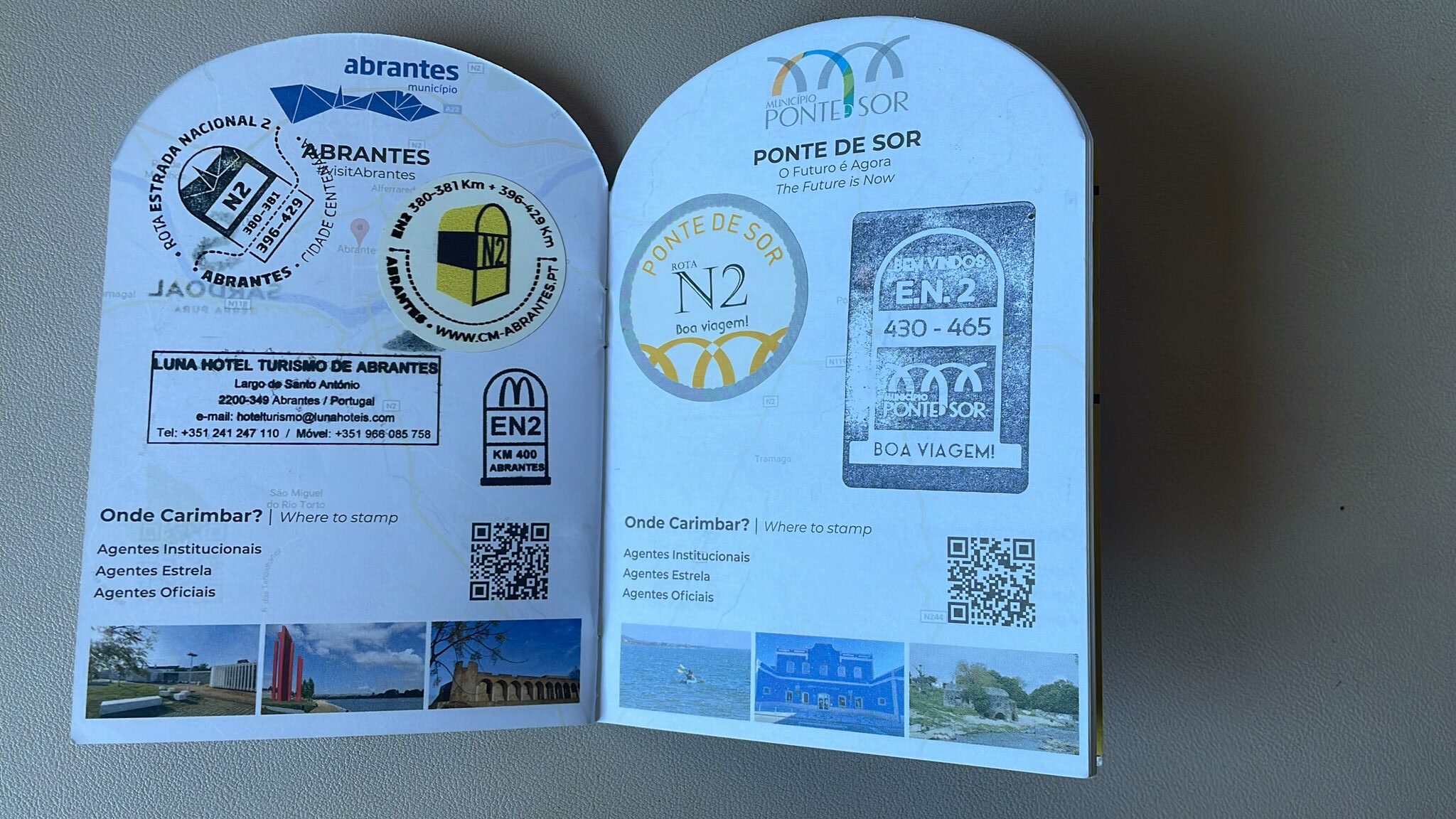 Estrada Nacional 2 pasaporte