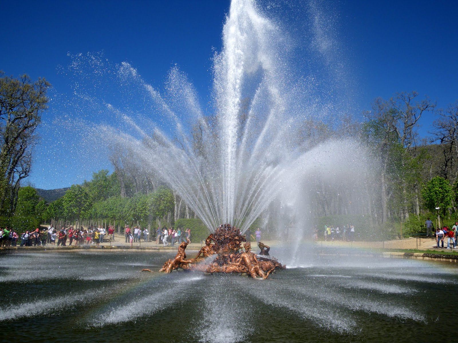 La Granja de San Ildefonso fuentes