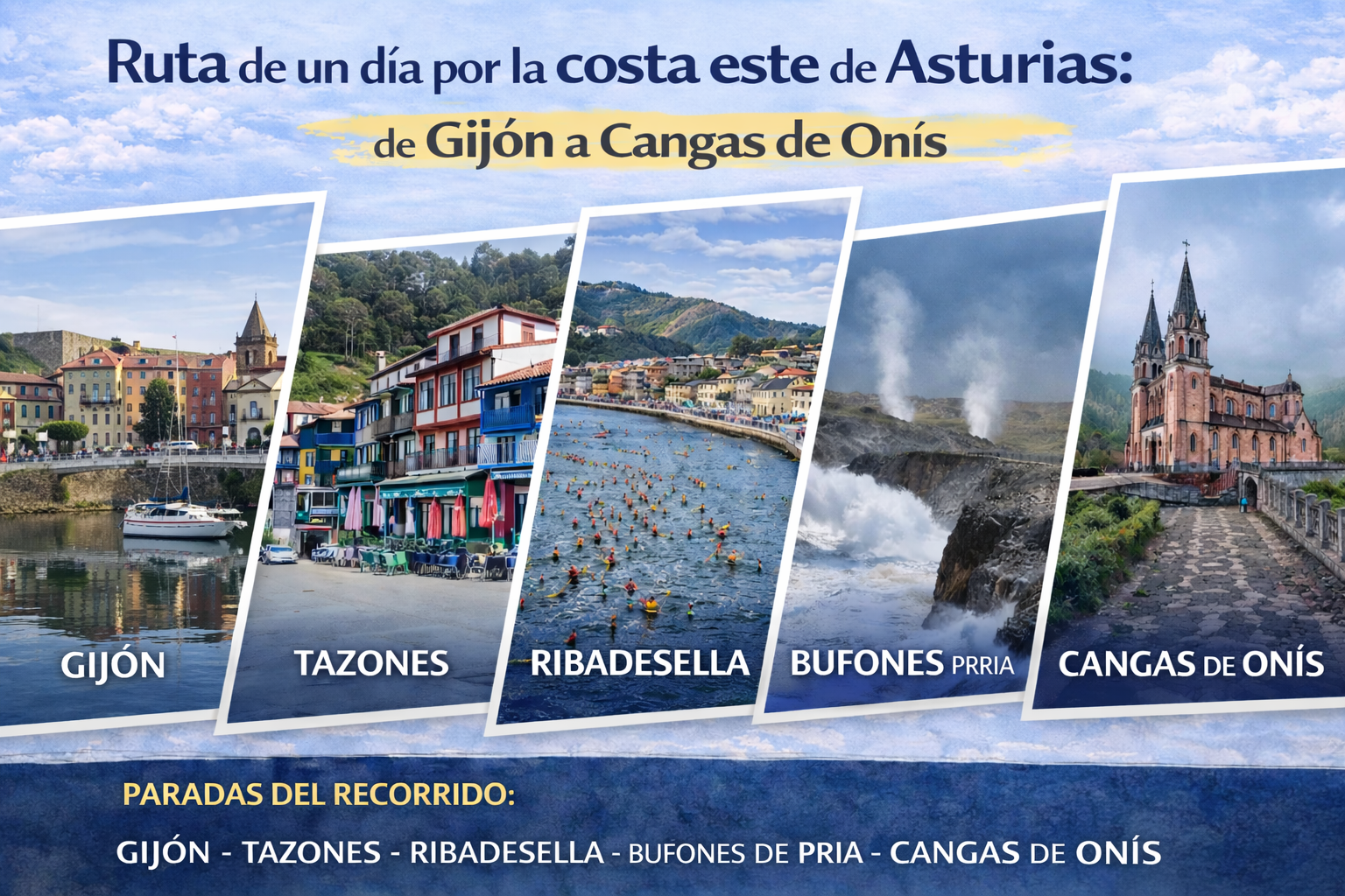 Ruta por la costa este de Asturias