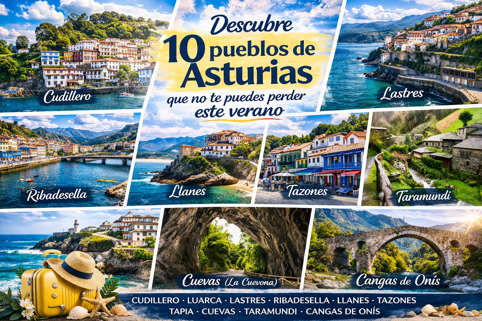 Pueblos de Asturias en verano