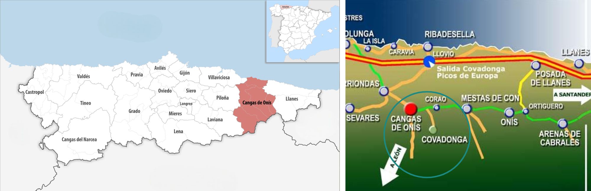 qué ver en Cangas de Onís