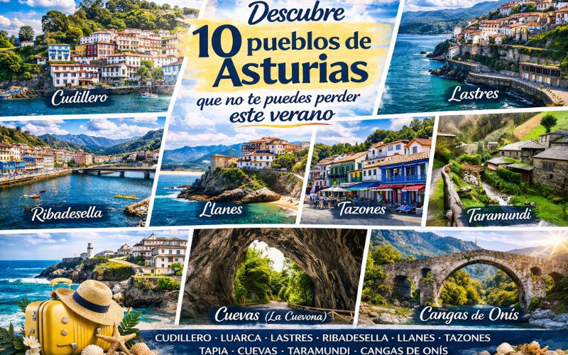 Pueblos de Asturias en verano