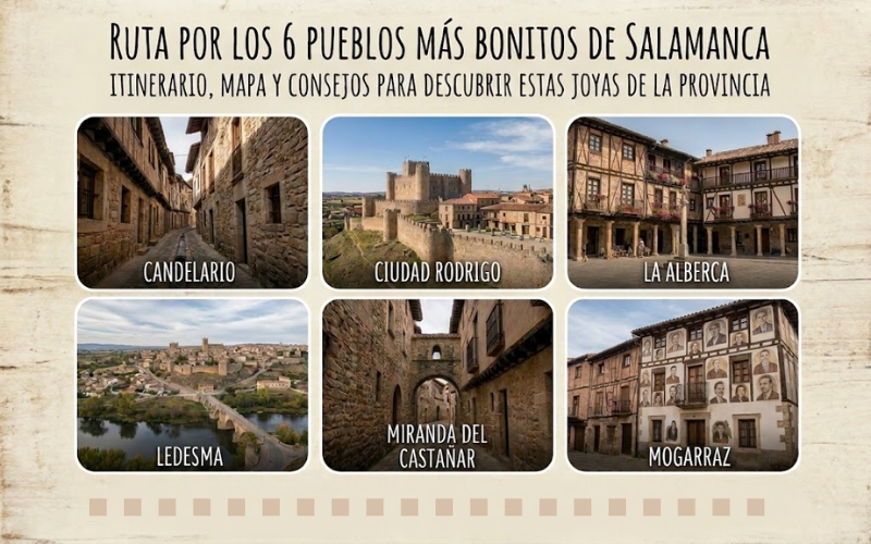 Ruta por los pueblos más bonitos de Salamanca