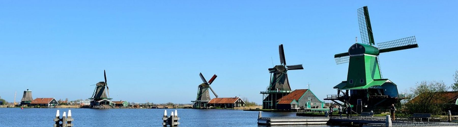 Zaandam y Zaanse Schans: molinos tradicionales y fachadas de Lego al lado de Amsterdam