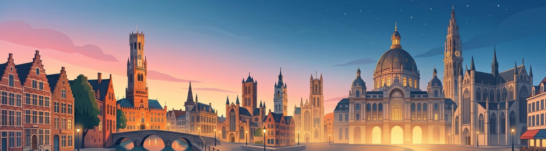 Ruta por Bélgica en 5 días: itinerario en tren, mapa y consejos